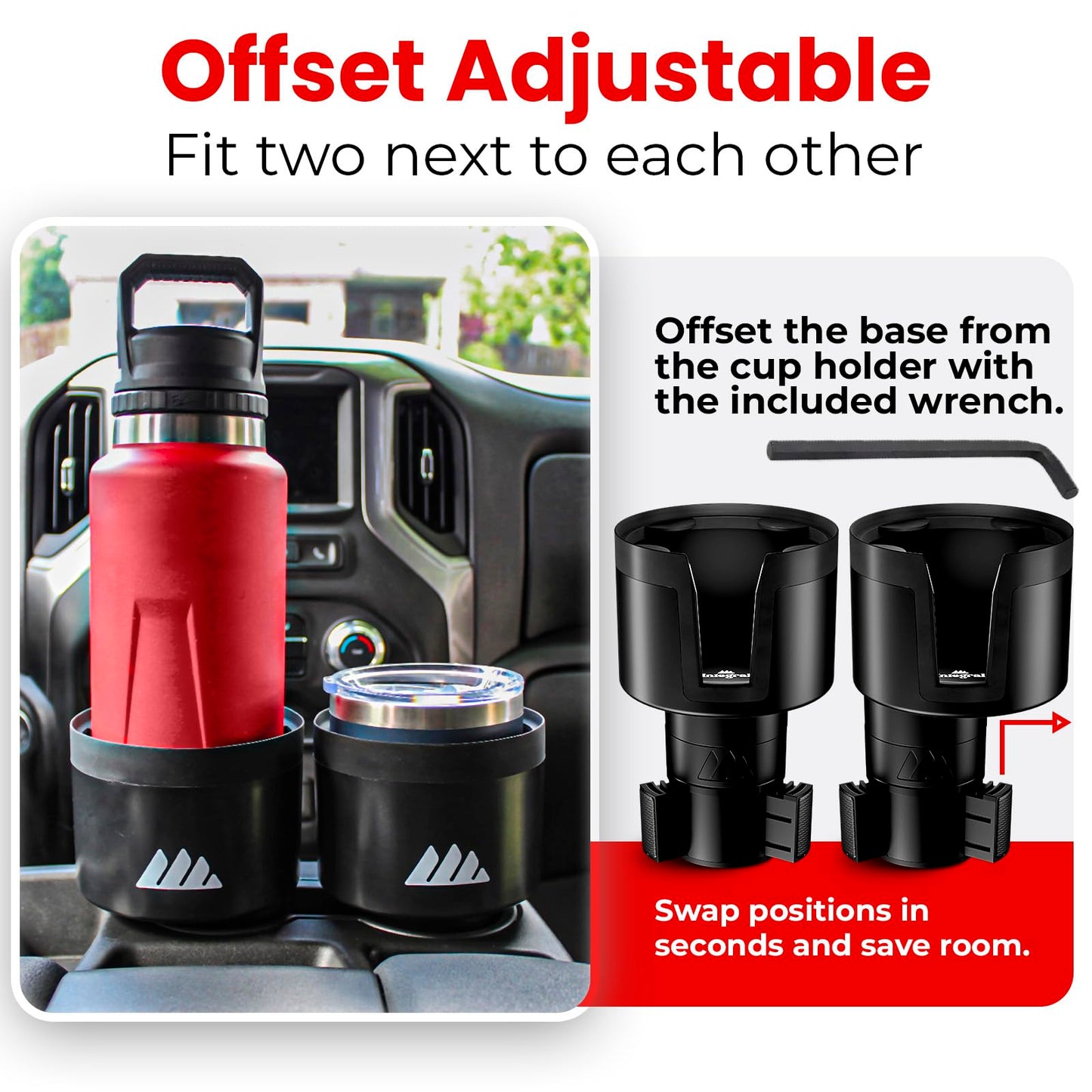 Integral Ultimate Car Cup Holder Expander